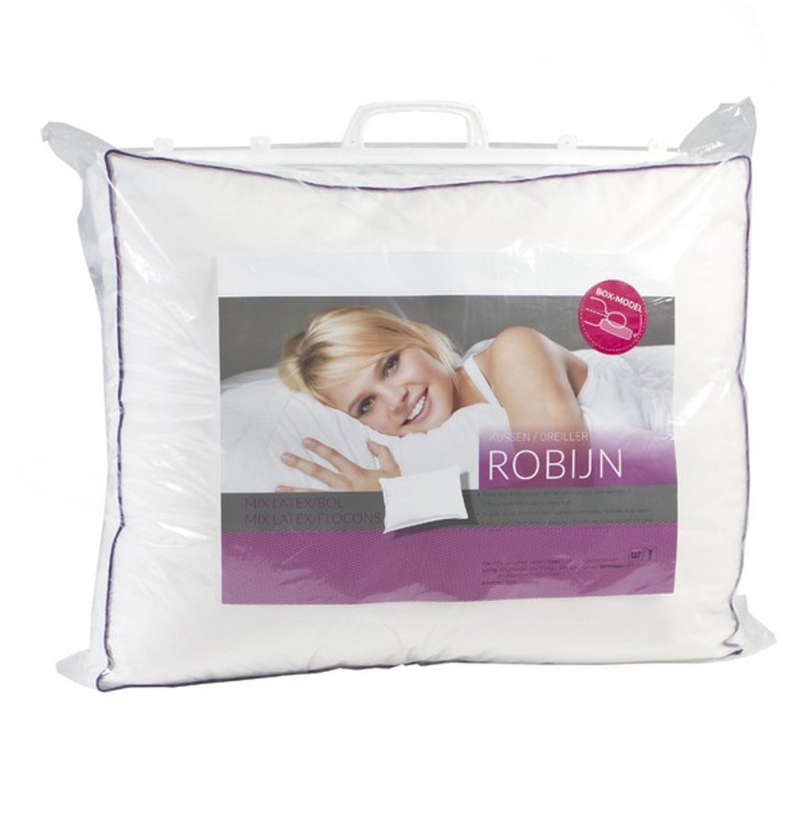 Cley Robijn Paars - Mix Latex/Bol - 50x60+10 (boxmodel) cm