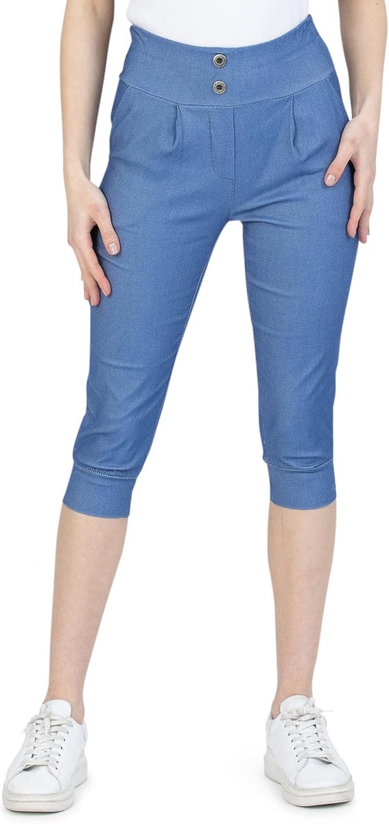 Stretch 3/4 zomer capribroek