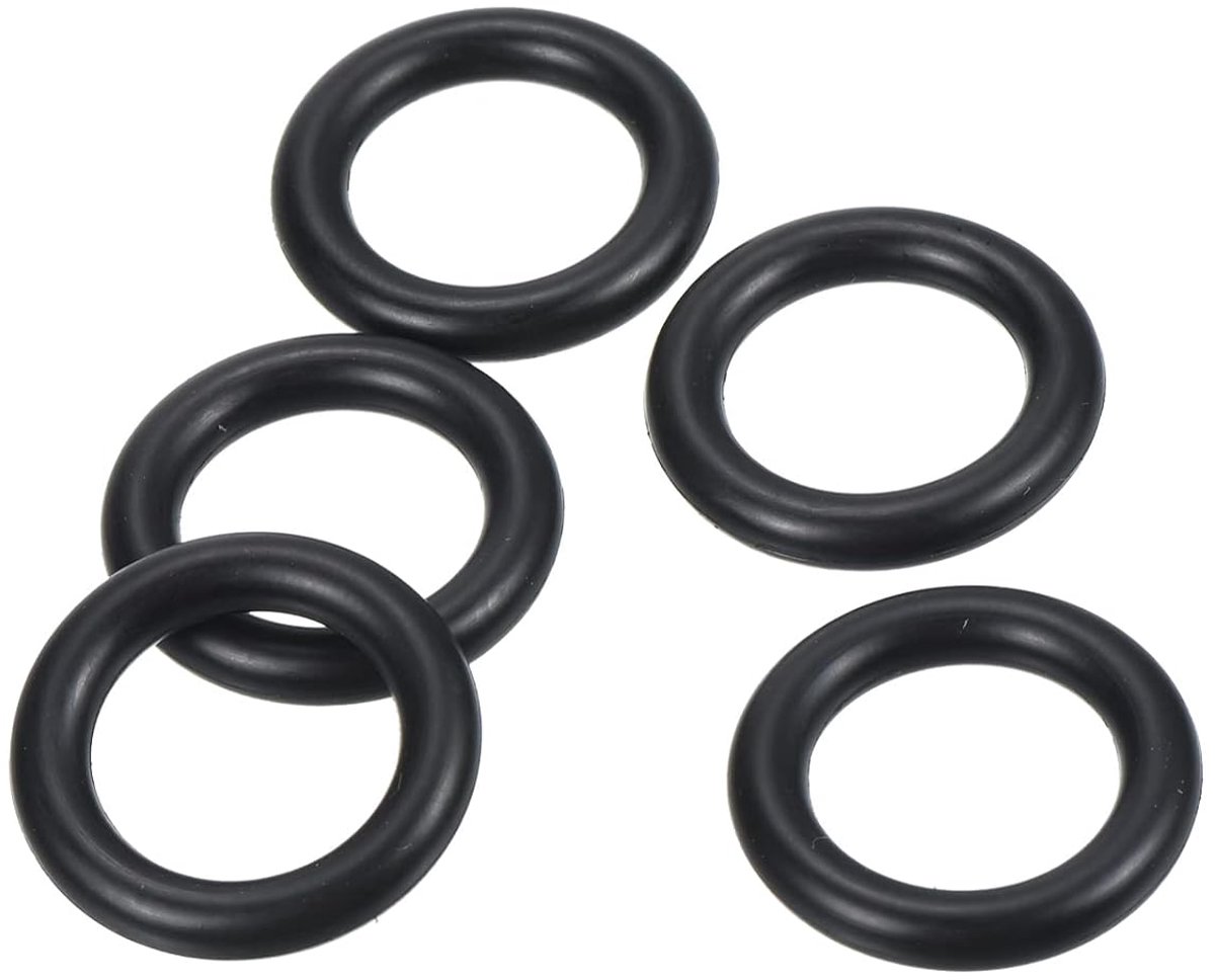 O-ringen 28 mm AD 20 mm ID 4 mm brede metrische afdichting voor waterkraan loodgieterswerk autoreparatie zwart