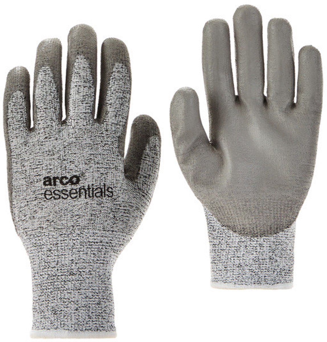 Arco Essentials PU Gecoate Snijbestendige Werkhandschoenen Grijs – Maat 10