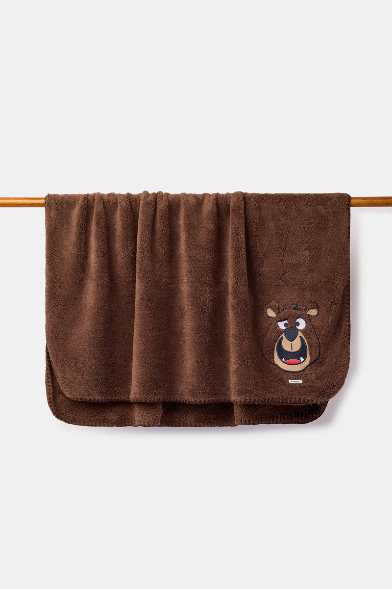 Woody plaid - bruin - beer - 262-10-PLA-M/265 - 150x200cm