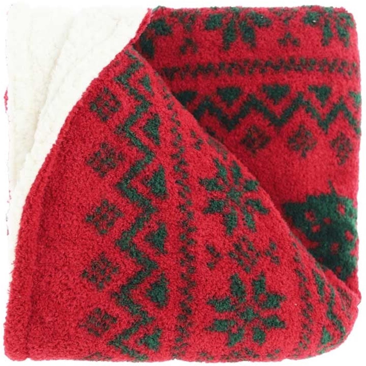 Unique Living Plaid Dave - 130x160cm - Rood