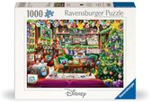 Ravensburger Disney Christmas Café - Kerst Legpuzzel - 1000 Stukjes - Puzzel voor Volwassenen