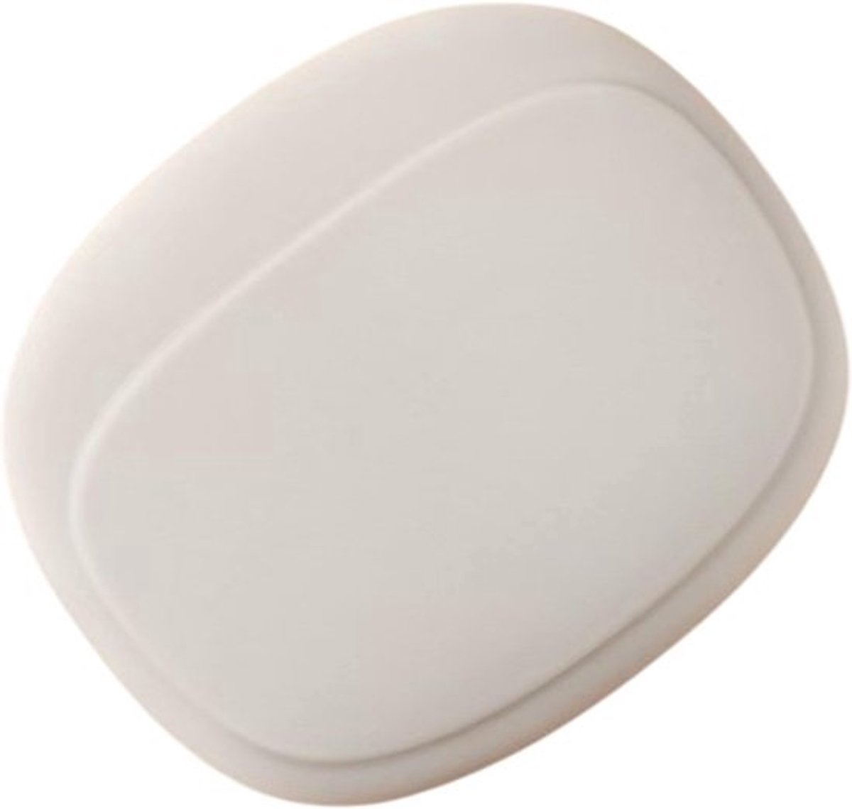 Etui voor oordopjes - Siliconen opbergdoosje - Voor het organiseren van kabels - Stof- en waterdicht - 9 x 8 x 3 cm - Grijs