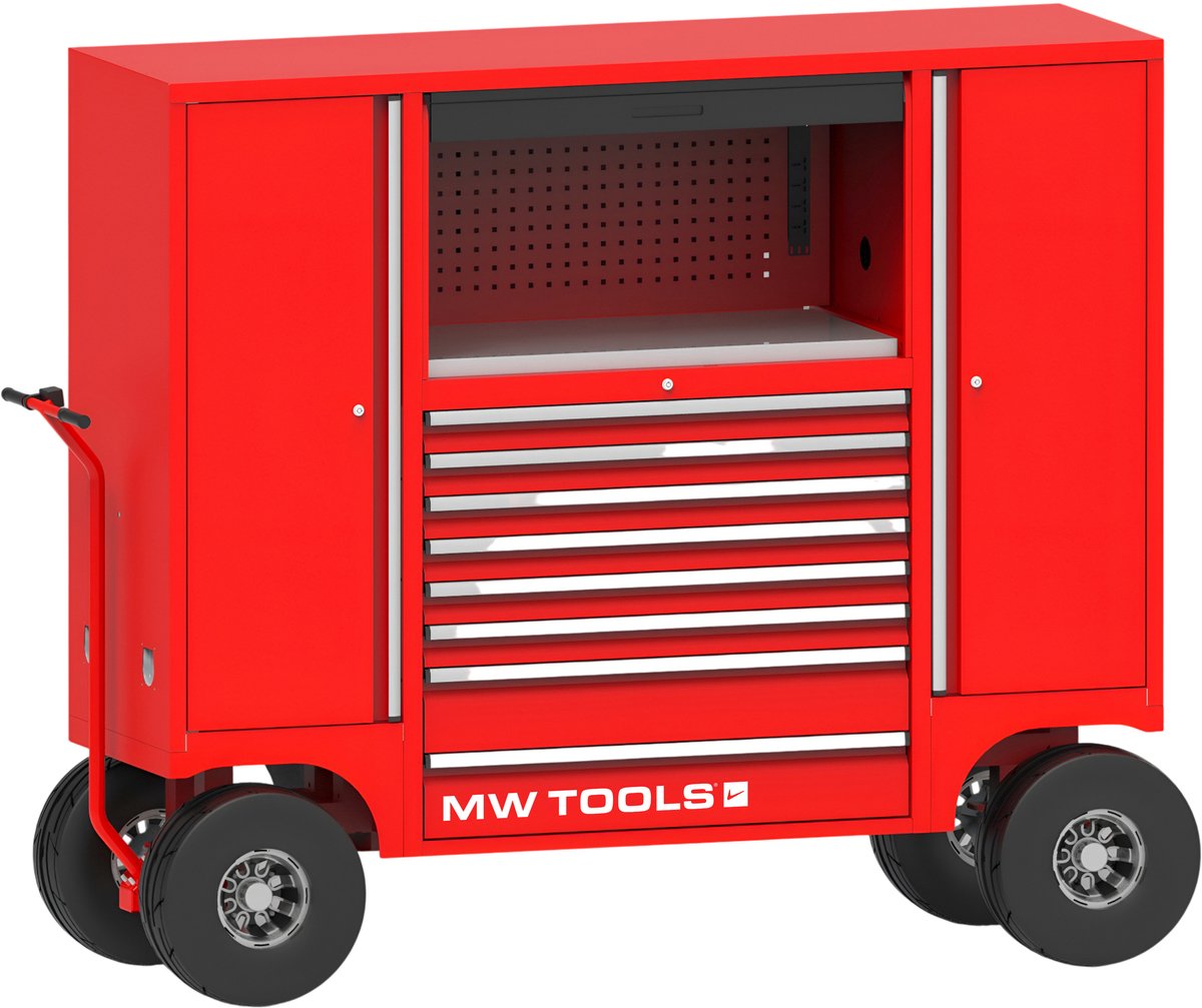 Gereedschapsset 514dlg in wagen GWB3MAX3 MW Tools MWE512MAX3
