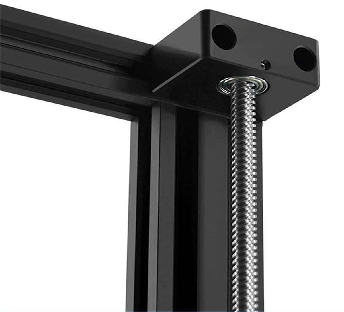 Aluminium Z-as Leadscrew Top Mount Bevestigingsbeugel voor 3D Printers - Z-Rod Lagerhouder en Schroefbevestiging voor Ender-3 en CR10Z, 8mm Schroefonderdelen en CNC Metaal Stents