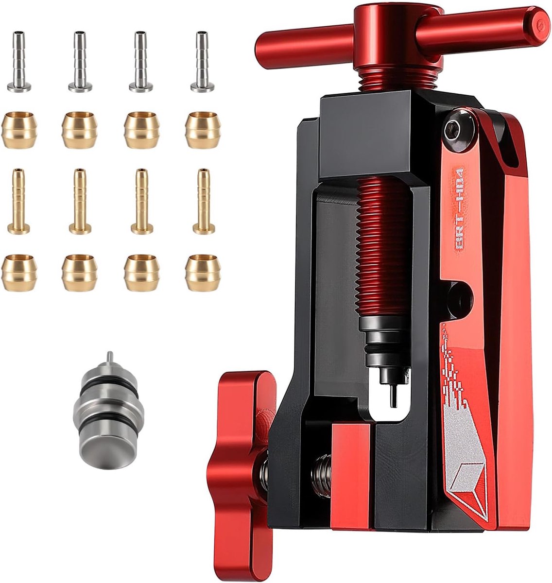 2 in 1 Tube Cutter and Brake Cable Insertor for Brake Cables BH59 and BH90, U-Shaped Precision Tube Cutter with Oil - ShopVlot