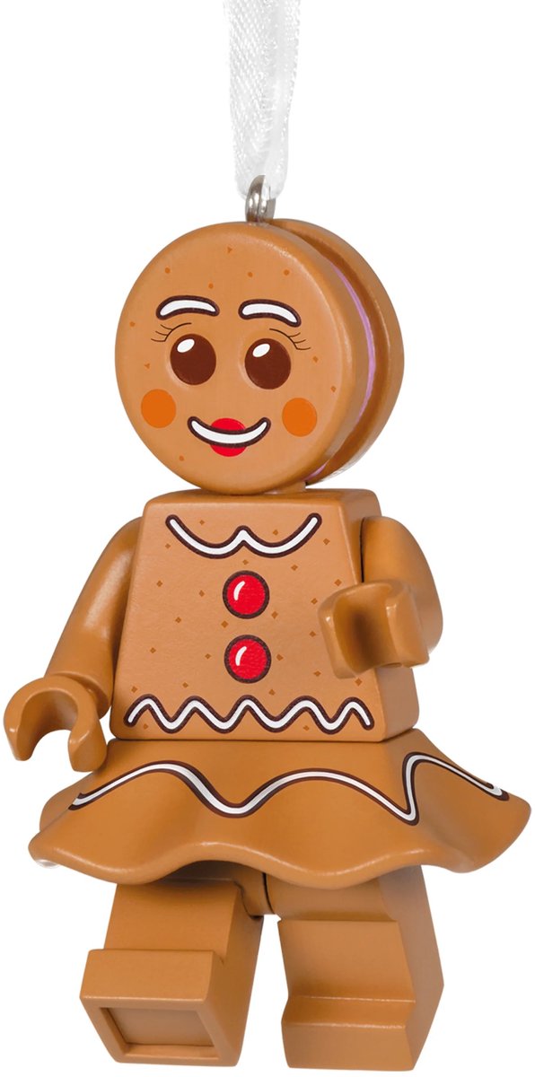 Hallmark Kerstornament – LEGO® Gingerbread Girl