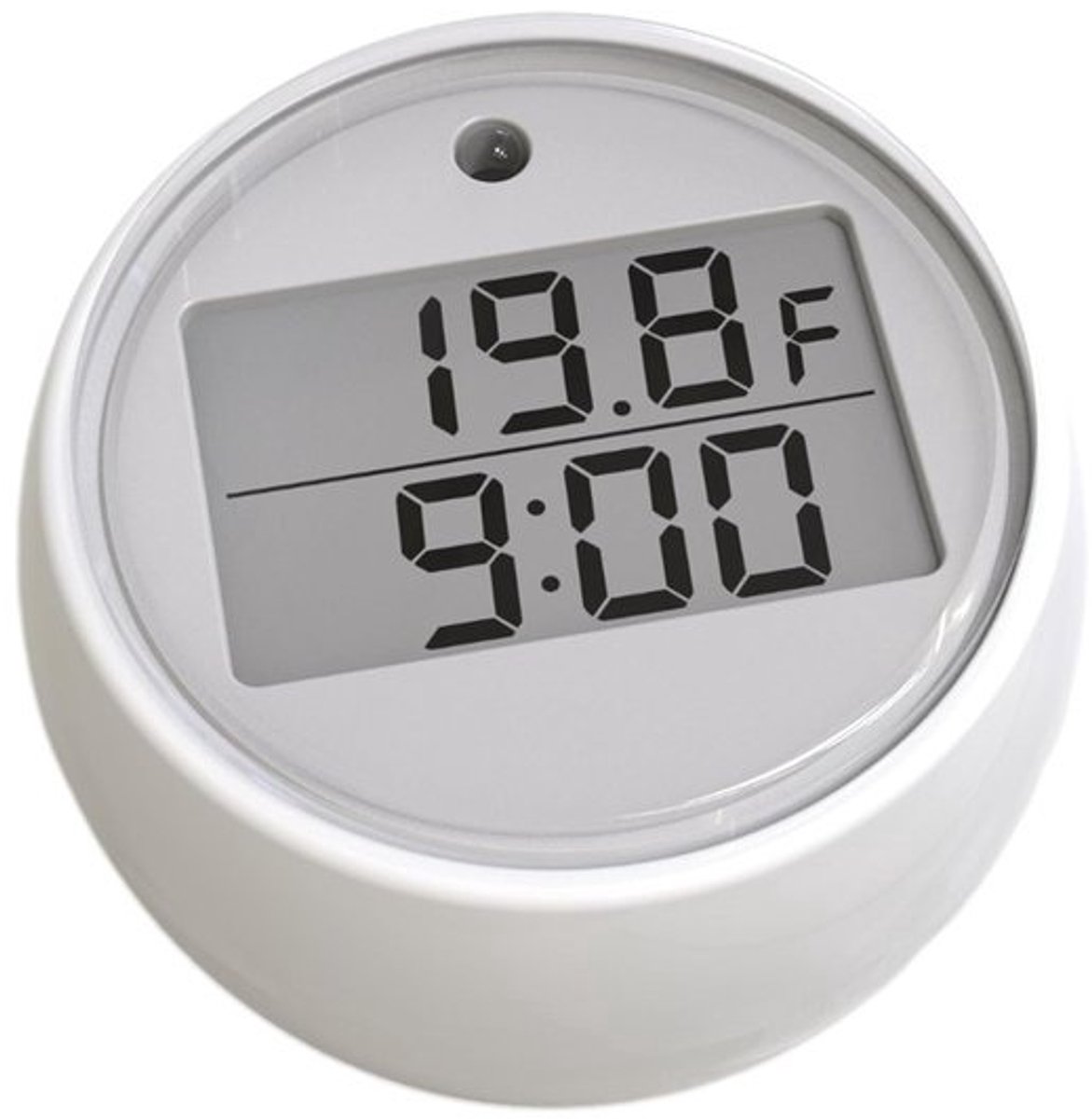 IJsbadthermometer - Waterthermometer om te dompelen - Herstel optimaliseren - IPX6 waterdicht - 44 mm diameter - Wit