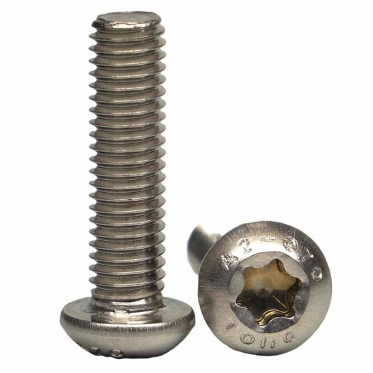 Machineschroeven - inbus - lenskop - voor metaalbouw - roestvrij staal A2 - M5 x 25 mm - zilver