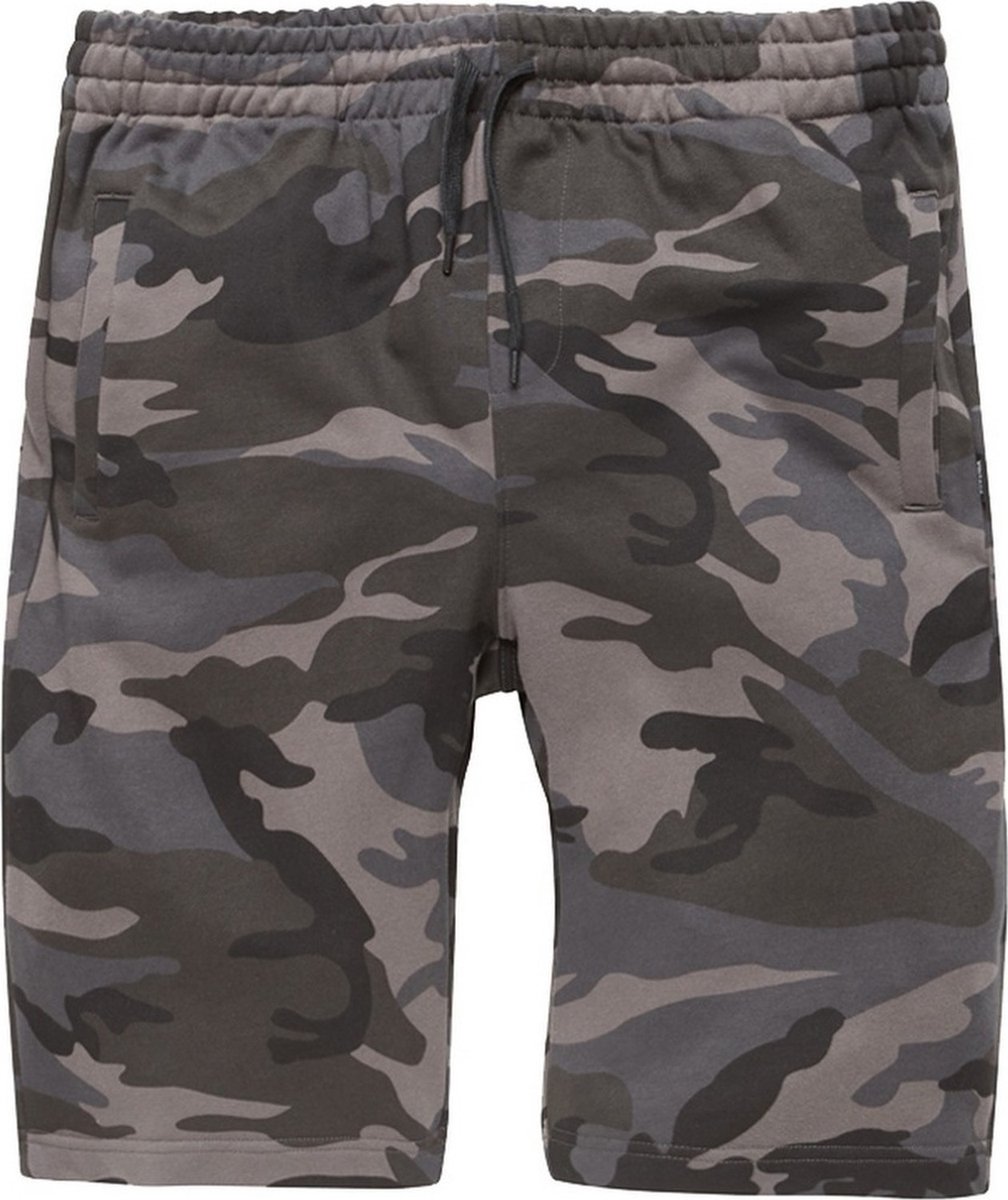 Vintage Industries korte sweatbroek Greytown Shorts Dark Camo
