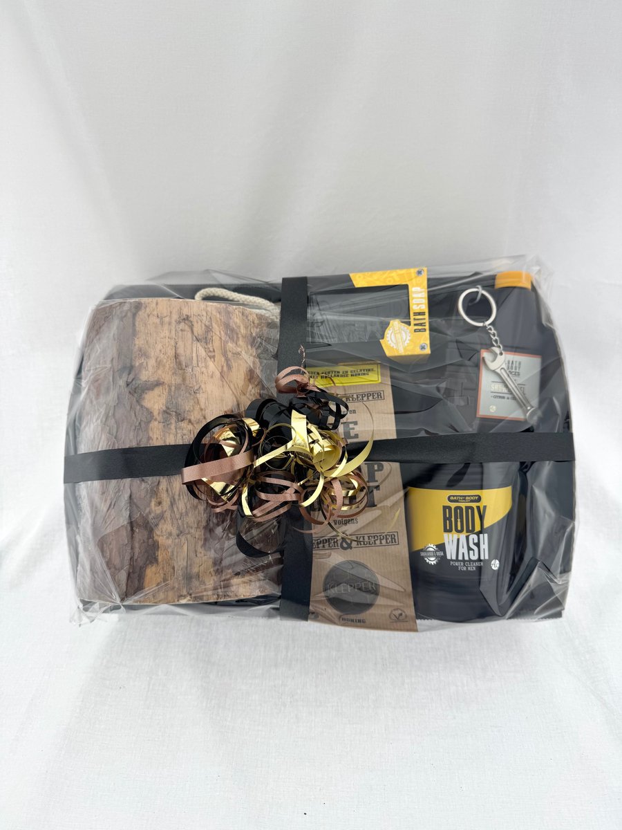 Kerst •Cadeaupakket Heren• Wood - Cadeau voor Mannen - Perfect Gifts