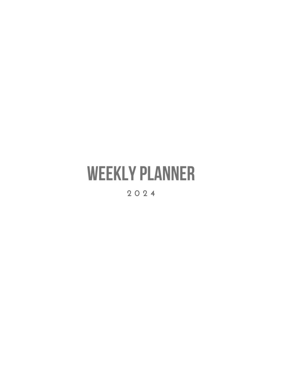 Weekly planner: Year and month overview, weekly to do list. - ShopVlot