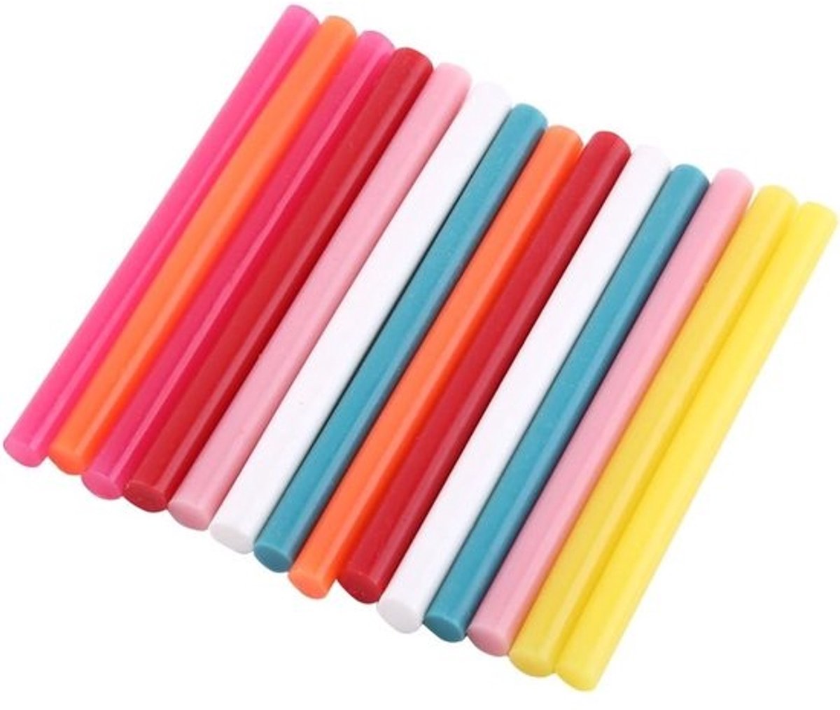 Lijmstickset - Mini-lijm - Hobby en knutselen - Milieuvriendelijk materiaal - 7x100mm - Veelkleurig