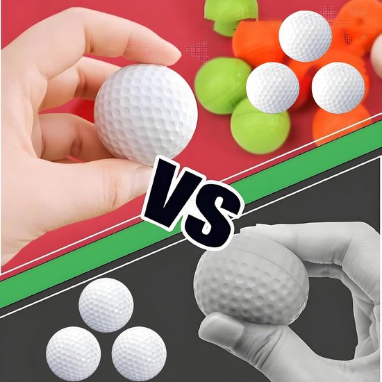 Golfballen 42 mm - Wit - Controle en nauwkeurigheid - Ideaal voor trainingen - ShopVlot — afbeelding 2