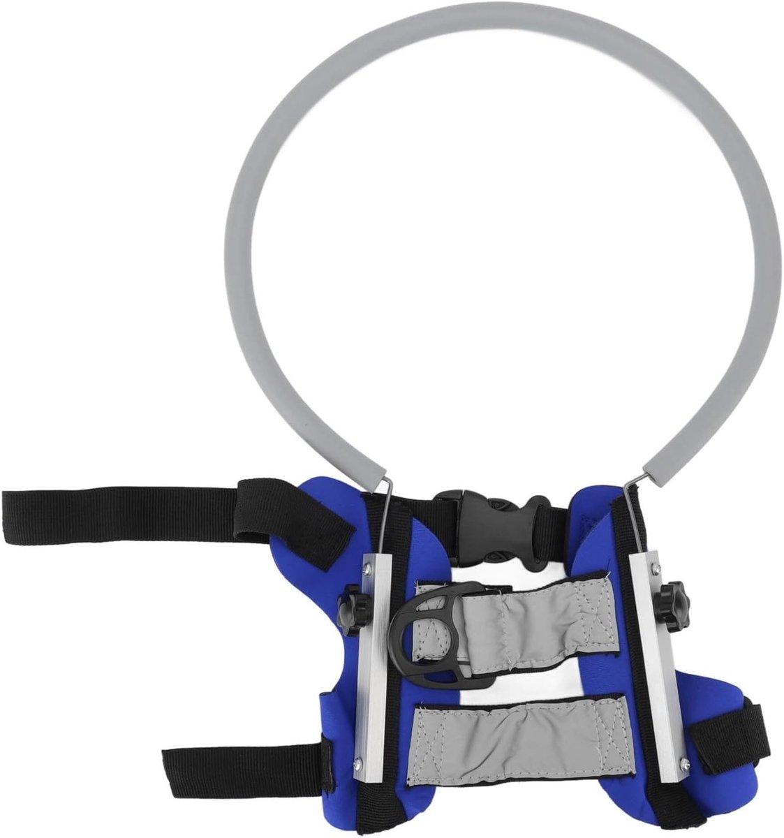 Verstelbare hondenhalsband voor blinde honden, bumperbescherming, anti-botsing, klein, blauw, veilig en comfortabel