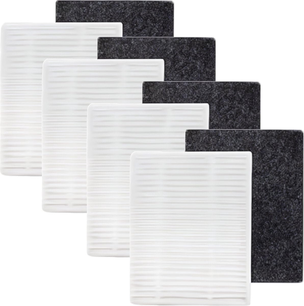 4x Filter Set Compatible with Eufy Clean G50 / G50 Hybrid / L50 / L50 SES / L60 / L60 Hybrid - ShopVlot