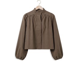 Notre-V Nv-isaura Blazers Dames - Khaki - Maat XL