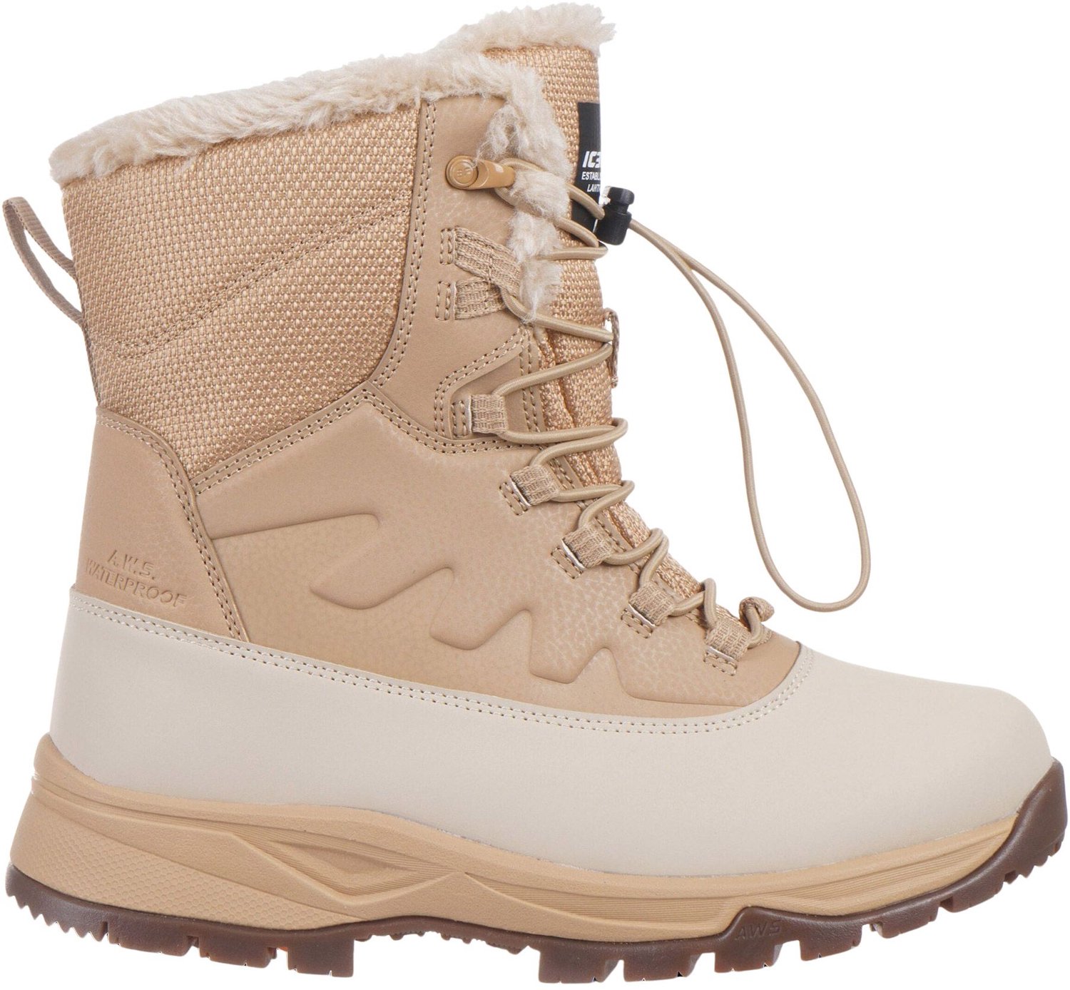 Icepeak Alofi MS Snowboots Dames Beige