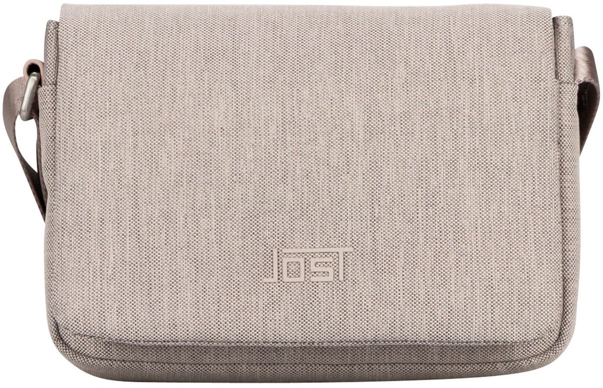 JOST schoudertas Bergen Shoulder Bag Stone Taupe