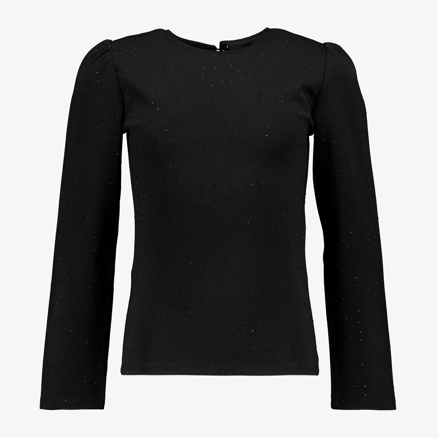 MyWay meisjes top met strass steentjes zwart - Maat 170