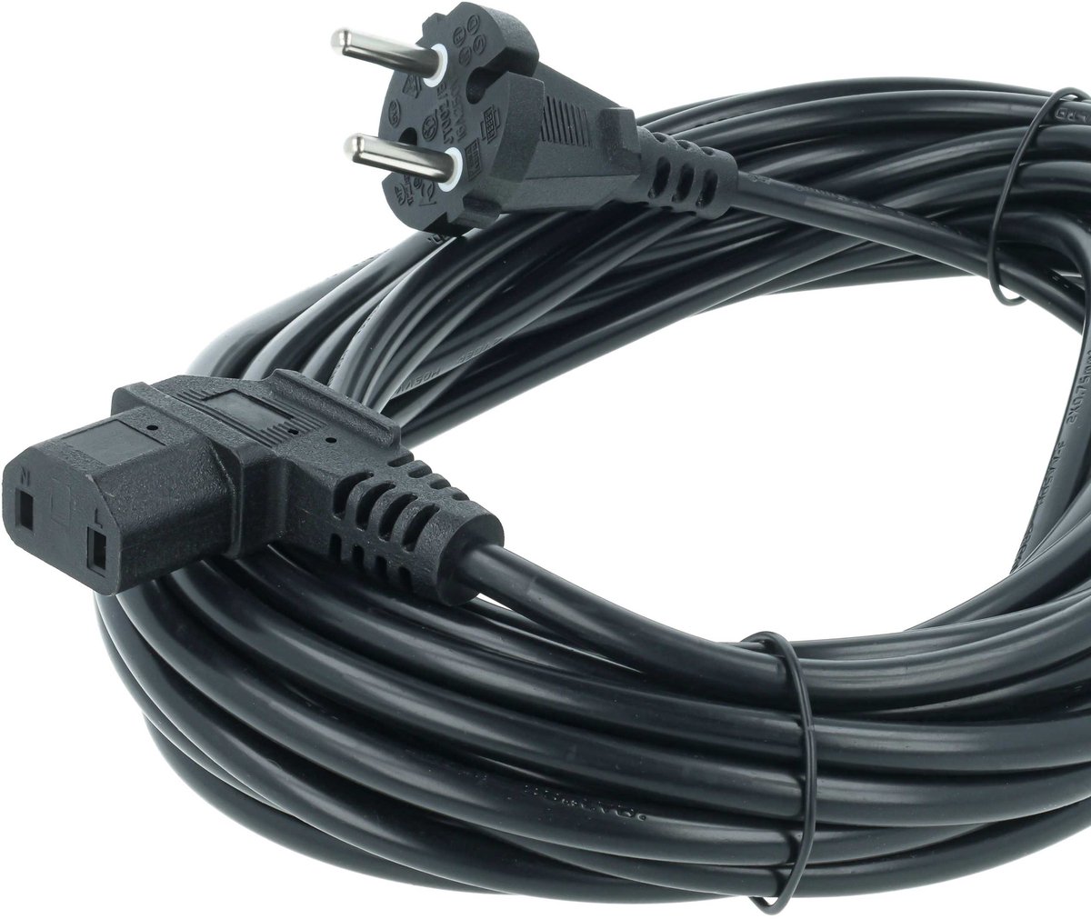 vhbw Vervangende voedingskabel voor Sebo 501801, 501801ER stofzuigers - 10 m kabel, aansluitkabel