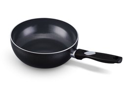 Beka Pro Induc Wokpan - Ø 20 cm - Keramische antikleeflaag - PFAS-vrij - Geschikt voor inductie - Zwart