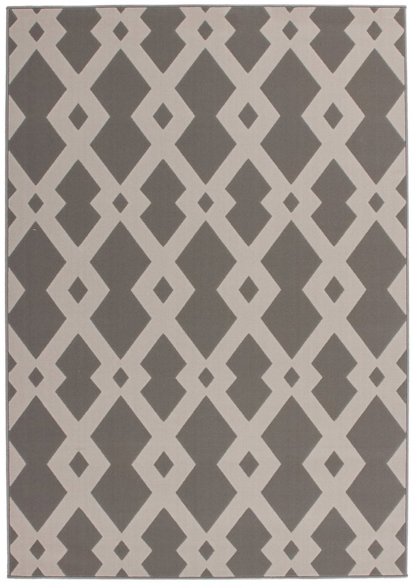 Dutch XXL Modern Vloerkleed | Tapijt | Now | Geometrisch | Taupe