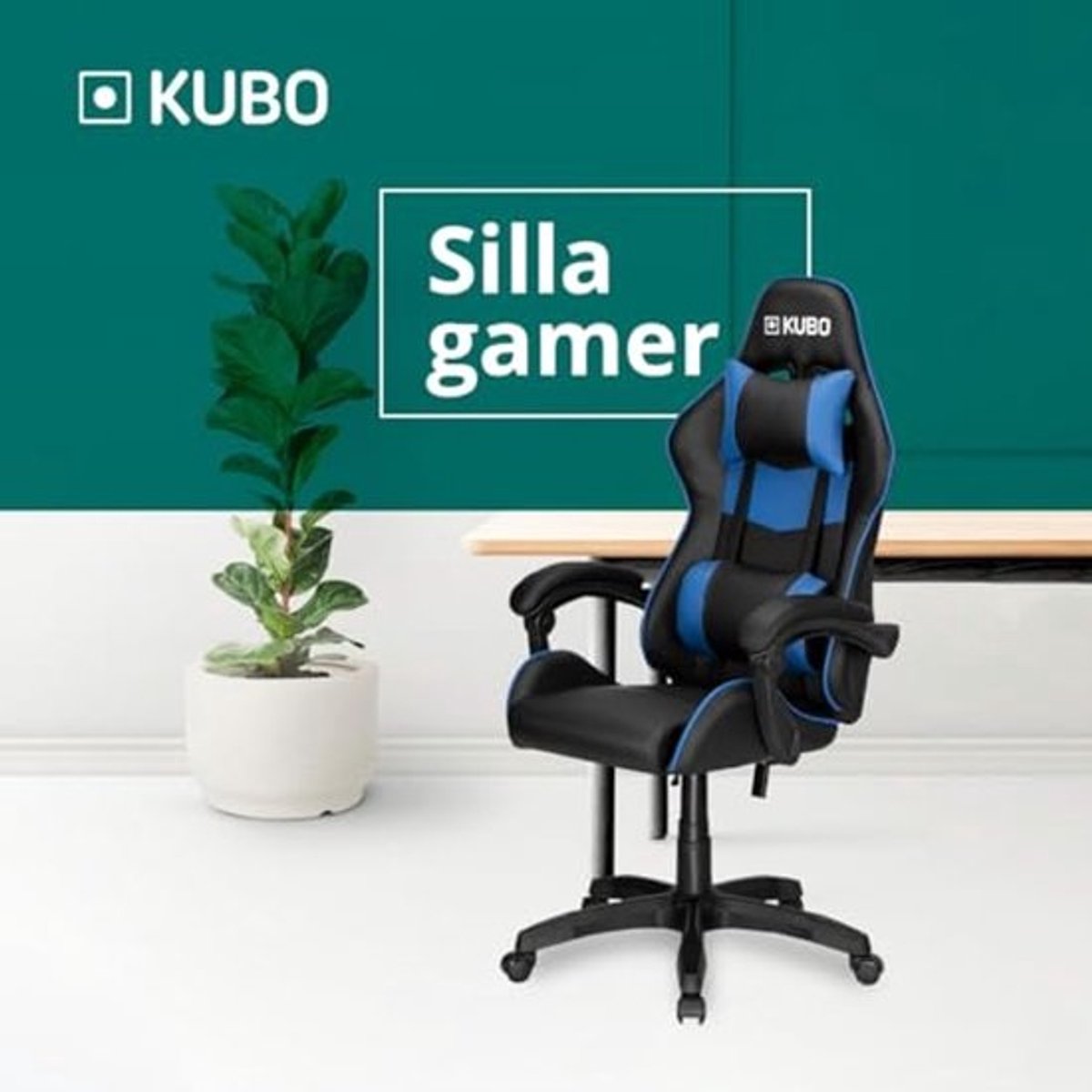 Ergonomische gamerstoel - Hoofdsteun - Gaslift - Comfortabel - Duurzaam
