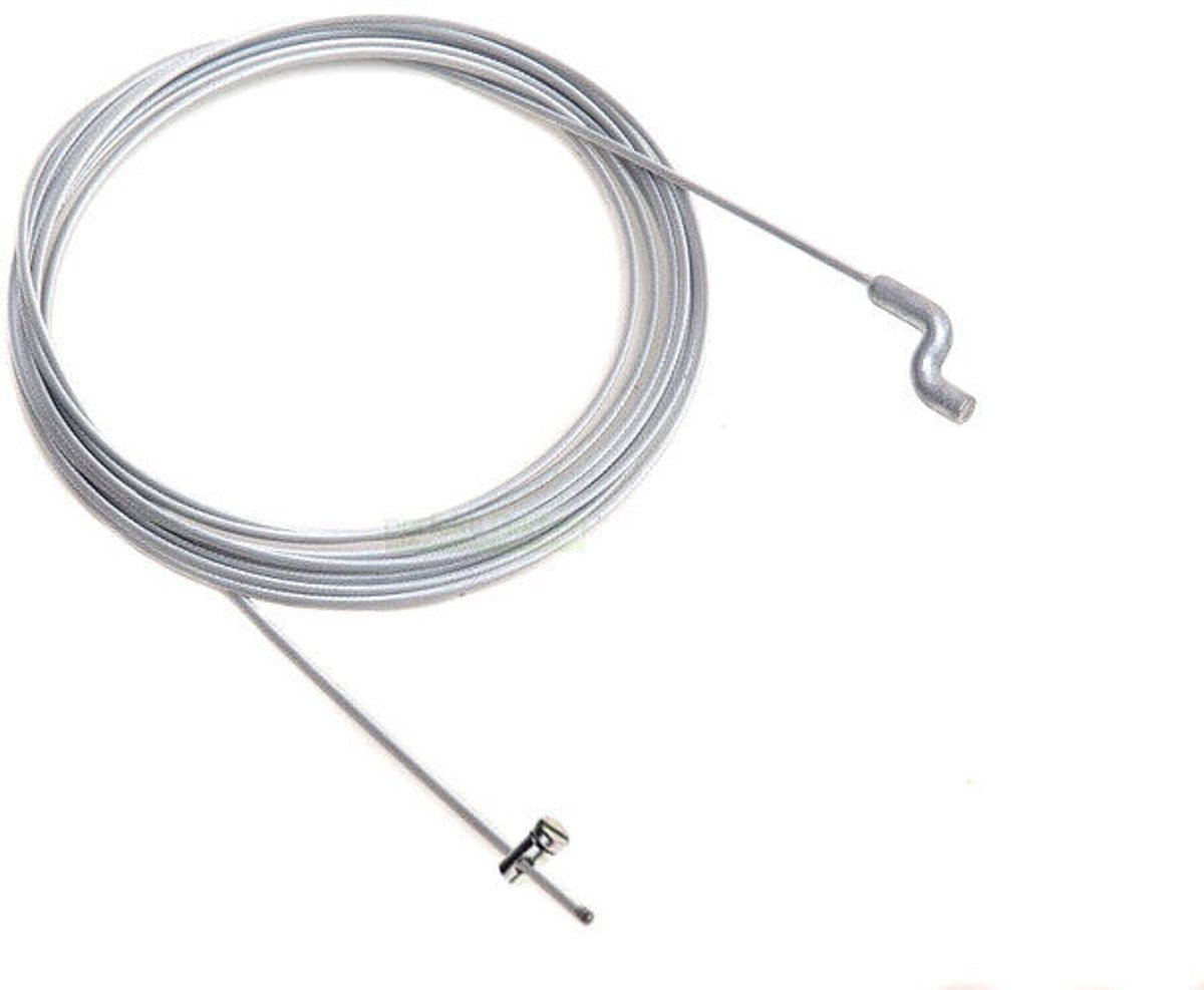 250 cm lange bowdenkabel met Z-/S-haak voor grasmaaiers, voor motor-, rem- en wielaandrijving