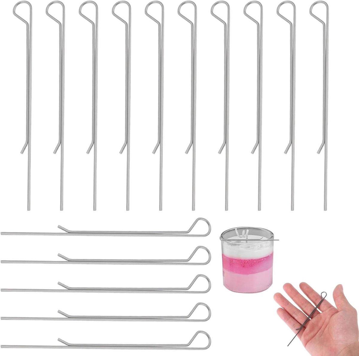 15× 11 cm Multifunctionele Metalen Kniophouder – Kaarsen Maken DIY Accessoires, Draaddistributeur voor Kroonsteun Fixatie