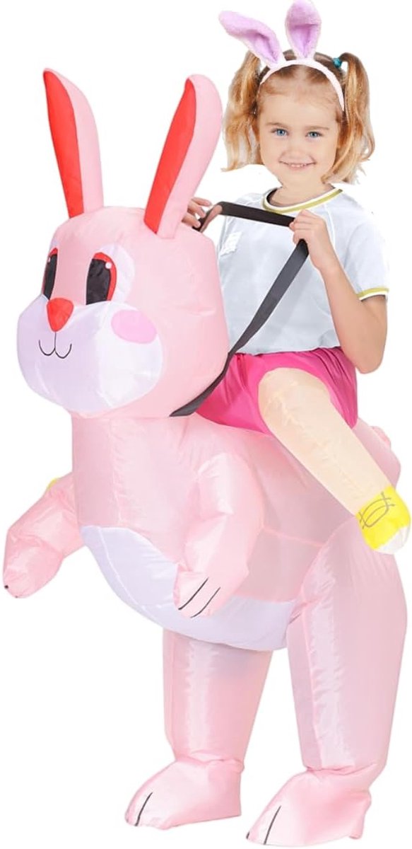Bean Opblaasbaar dinosauruskostuum voor kinderen, grappige dinosauruskostuum, voor Halloween en cosplay, fancy jurk, outfit voor kinderen