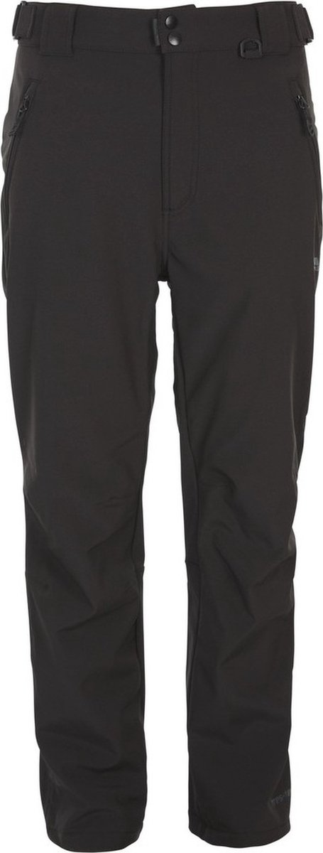 Trespass regenbroek Hemic - Heren S/Shell Pant Zwart X