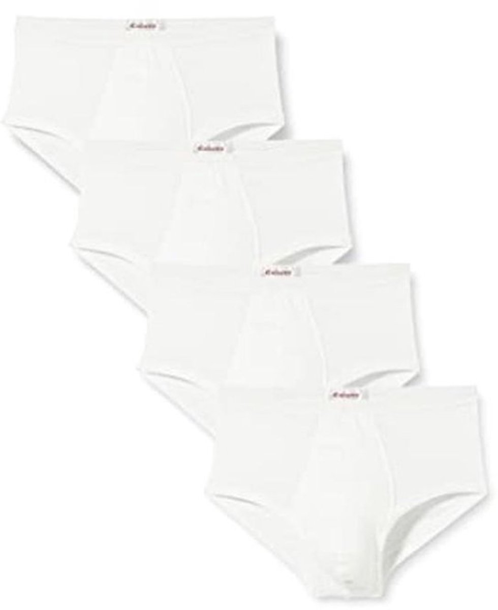 Herenondergoed - Hoogwaardige katoen - 4-pack open slips met hoge taille