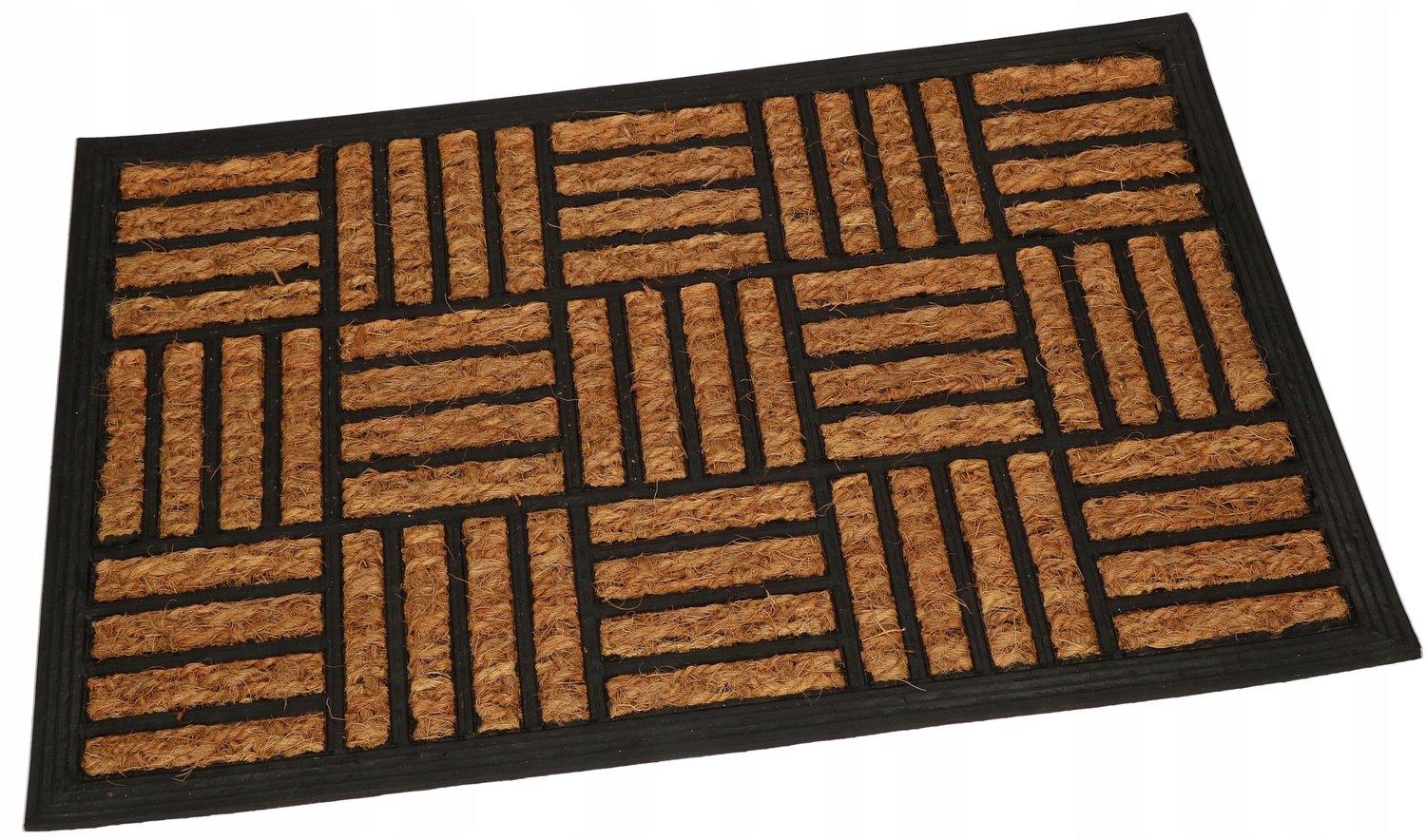 Antislip Kokos en Rubber Deurmat 40x60cm - Stijlvol en Praktisch