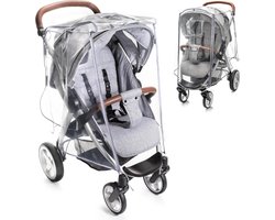 Zamboo Regenhoes Buggy Universeel Deluxe - Makkelijk in- en uitstappen door Waterdichte Ritssluiting - Met Contactraampje
