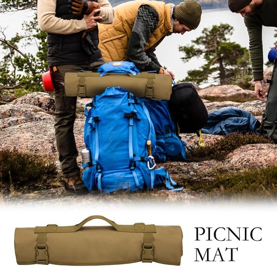 Opvouwbare matras, groot, waterdicht, opvouwbaar, voor kinderen, auto, camper, huis, trekking, wandelen, tent, hangmat, vloer, , winter, zomer — afbeelding 5