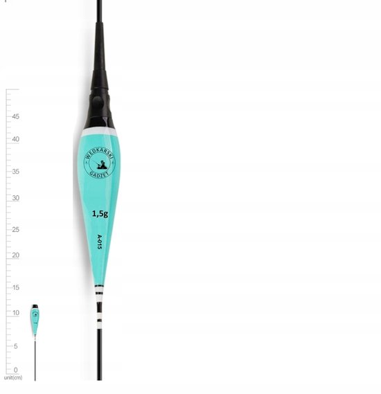 Lichtgevende Dobber Body 1,5g met Doorvoer Adapter — afbeelding 5