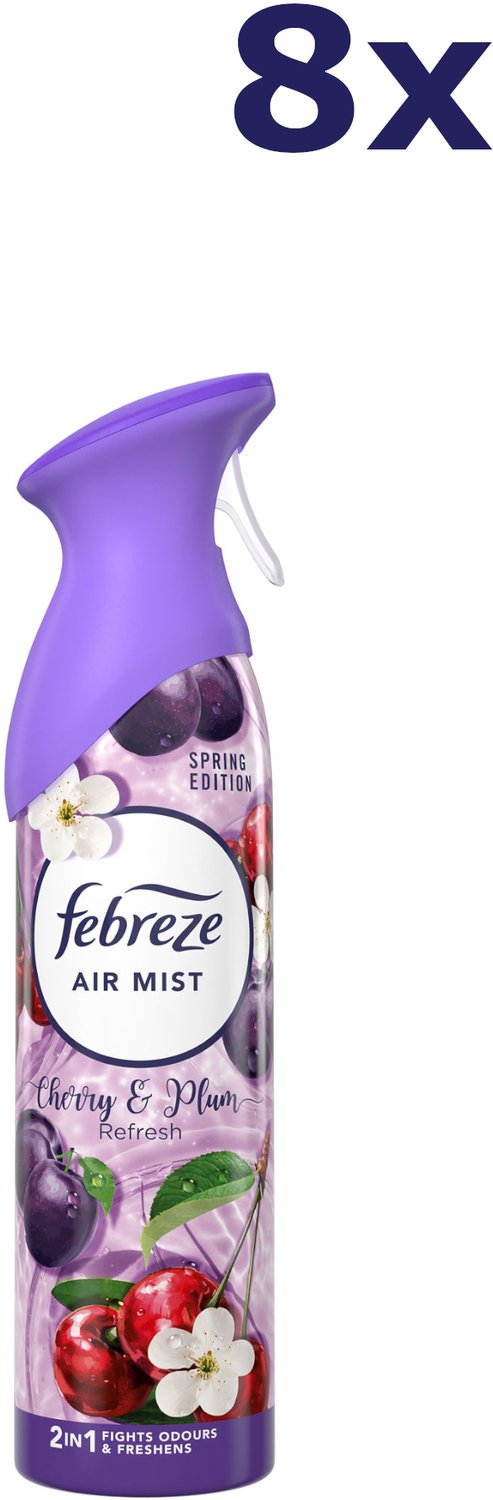 8x Febreze luchtverfrisser 185ml Sugarplum Delight