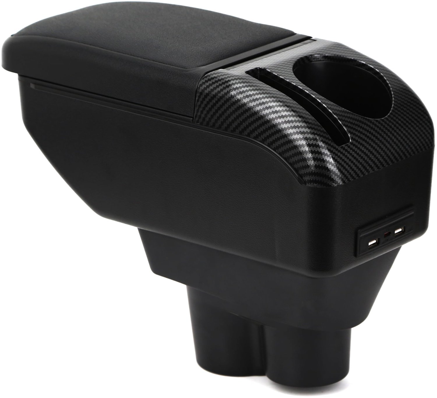 ZENVI Middenarmleuningen compatibel met Opel Corsa E armleuningen 2014-2018 middenconsoles organizer armleuningen dubbele opbergruimte bruikbaar als e