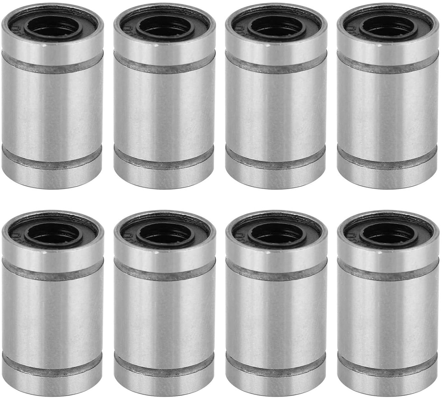 8pcs LM6UU 6mm Ball Bearing Socket Linear Movement 3D Printer Engraving Machine Accessories - ShopVlot