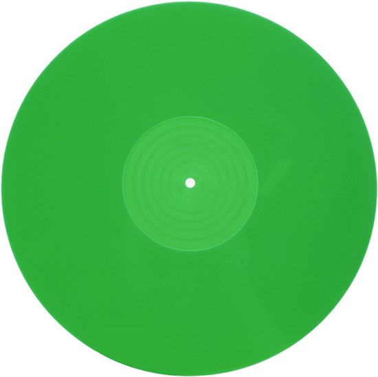 lyrlody Acryl Draaitafel Slipmat, 12 Inch Antistatisch (GREEN) — afbeelding 5