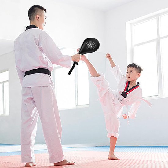2 stuks Taekwondo Kwon oefeningen, taekwondo karate kickboksen doel kick pad taekwondo karate kickbokstraining, taekwondo doelschijven hand slagen pratze slagmitt voor karate kickbokstraining — afbeelding 3
