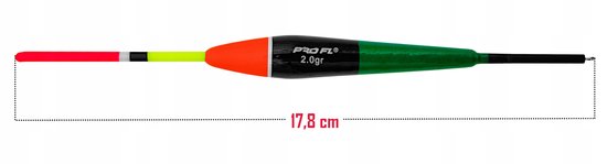 PRO FL Doorvoersignaal Dobber 2g - 17.8cm — afbeelding 3