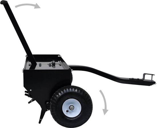 vidaXL - Gazonbeluchter - voor - zitmaaier - 102 - cm van VidaXL — afbeelding 3