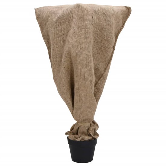 vidaXL Jutezakken 5 stuks 340 g/mÂ² 60x105 cm 100% jute van VidaXL — afbeelding 3
