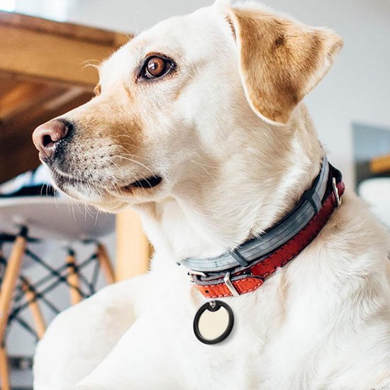 8stuks Zwarte Silicone Dog Id Tag Silencers Geluidsreducerende Bescherming Voor Hondenhalsbanden Duurzame Rubber Beschermers Voor Huisdieren Met Eenvoudige Toepassing — afbeelding 2