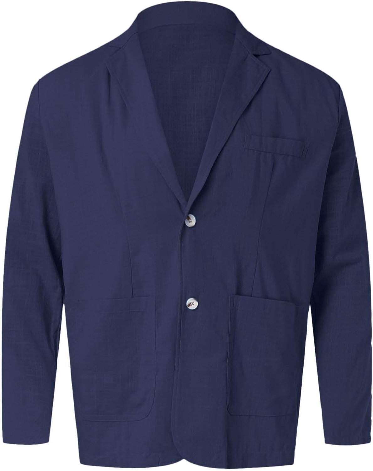 Générique Herenjas, blazer, katoen, klassiek, elegant, slim fit, lange mouwen, gekartelde kraag, zakelijk, bruiloft, avond, ademend, zacht, veelzijdig, A70