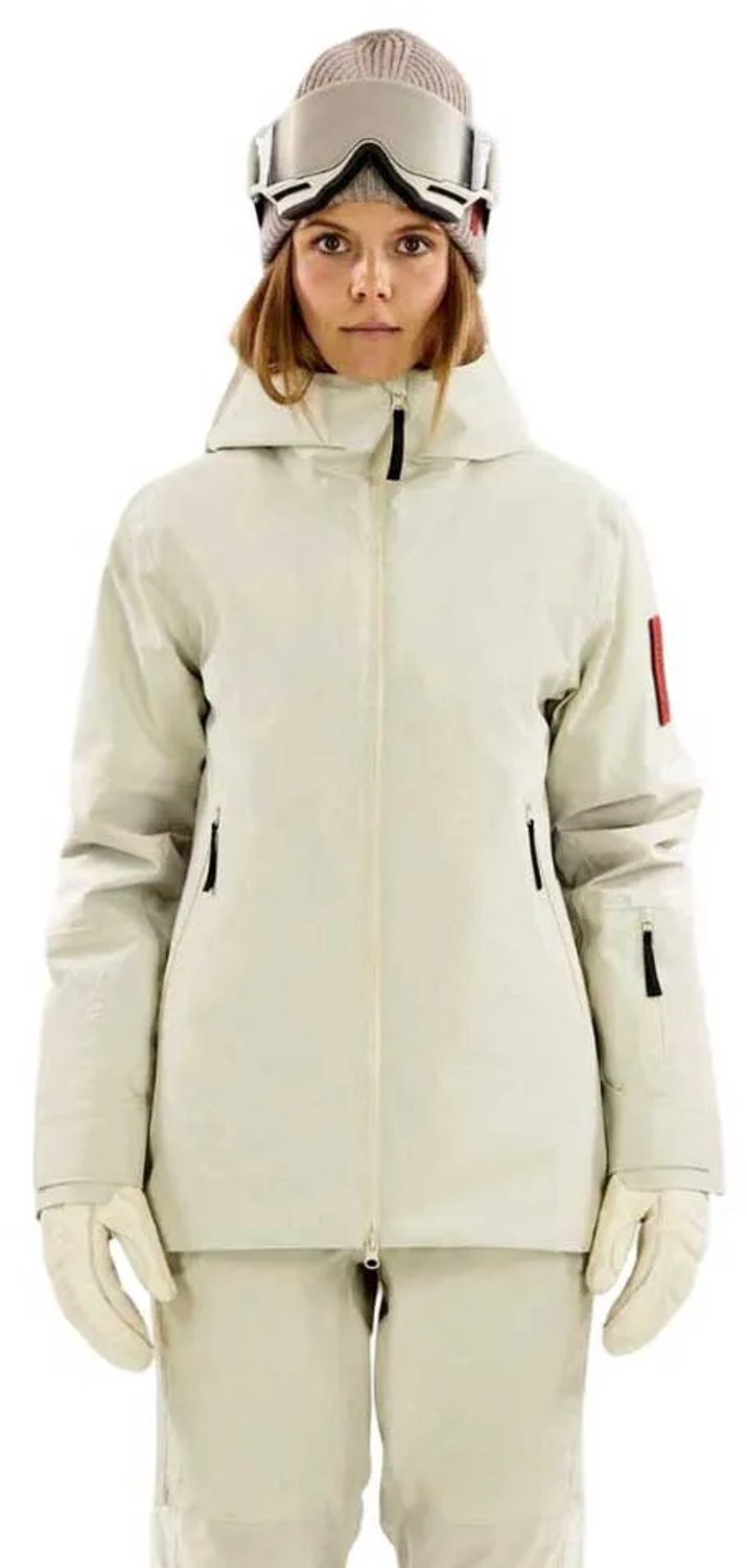 The Mountain Studio 3l Hybrid Shell Jas Beige M Vrouw