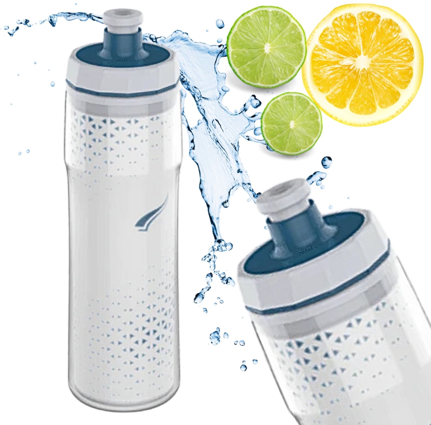 Crivit Bidon Waterfles 0,6L Reflecterend Fitness Gym